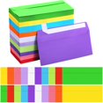 thumbnail image 1 of Outus 500 Pcs #10 Colored Envelopes Business Envelopes Adhesive Security Letter Size for Mailing Office Letter Check Invoices Letterhead Invitations Announcements 4-1/8 x 9-1/2''(, 1 of 7