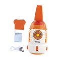 thumbnail image 2 of simhoa Desktop Vacuum Cleaner Elegant Power Table Dust Cleaner for Office Dorm Desk Orange White, 2 of 8
