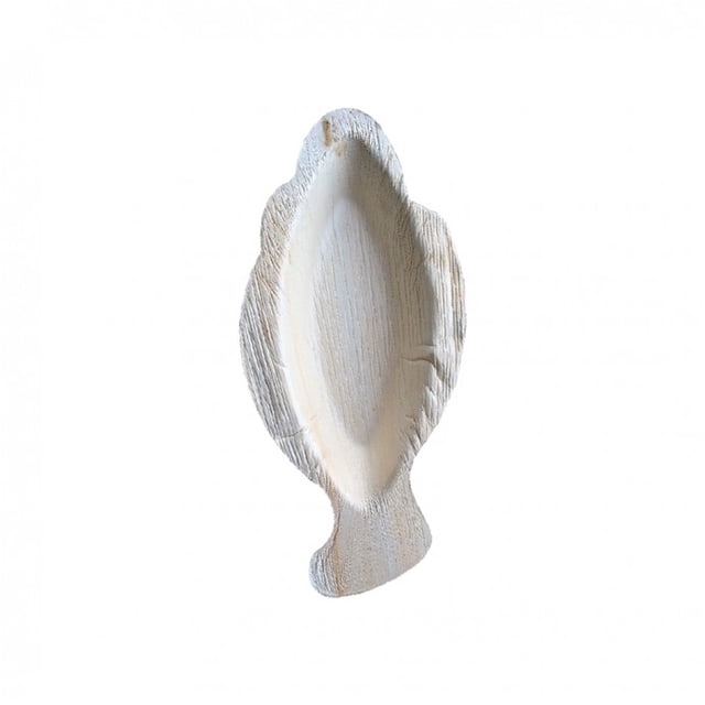 9” Fish Plate | Bio Mart Leaf Plate | Natural, Eco-friendly, Heavy Duty, Re-usable, Backyard Compostable Biodegradable, Disposable supply |Theme Party, Wedding | Plate | Pack of 10, 50 or 100