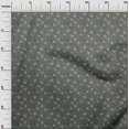 thumbnail image 3 of oneOone Polyester Lycra Gray Fabric Floral Sewing Craft Projects Fabric Prints By Yard 56 Inch Wide, 3 of 4