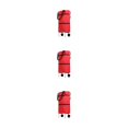 thumbnail image 4 of maskred Sac de Chariot de Courses Multifonctionnel Options d'Usage Polyvalentes Sac de Chariot de Courses avec Roues Sacs de Courses en Tissu Rouge 3ensemble, 4 of 6