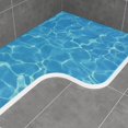 thumbnail image 3 of Bathroom Retention Water Barrier Strip Dry &Wet Separation Silicone Seal Strip, 3 of 12