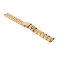 thumbnail image 3 of Quick Release Stainless Steel Watch Band - Double Lock Buckle Strap Gold For Men And Women, 3 of 8