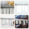 thumbnail image 2 of SHISUYAN 2 Pcs Support de Commande de Cuisine Rail Mural Organisateur de Reçus Alliage d'Aluminium Support de Menu pour Restaurant, 2 of 9