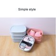 thumbnail image 3 of relayinert Plastic Closet Underwear Organizer Drawer Divider Bras Container Case Sock Ties Storage Box No.01, 3 of 5