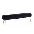 thumbnail image 1 of Banc en velours O'Donell, 1 of 3