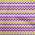 thumbnail image 1 of oneOone Polyester Spandex Medium Yellow Fabric Chevron Sewing Craft Projects Fabric Prints By Yard 56 Inch Wide-TM, 1 of 5