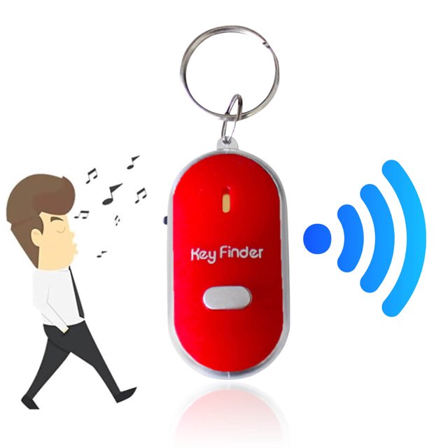 Birdeem Remote Control Car,Led Lights for Car,Keychain Led Light Torch Remote Sound Control Lost Key Finder Whistle Sound Item Key Locator Device,Remote Control Cars