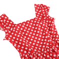 thumbnail image 4 of Ovzne Robes pour Femmes Robe pour Femme Robe en Maille à Manches Courtes Brodée Rétro Robe Gâteau Robe à Manches Courtes Robe de Vacances Liquidation, 4 of 7