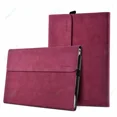 thumbnail image 1 of Magnetic Stand Folio Case for Microsoft Surface Pro 6 12.3inch Shockproof Full-Body Rugged Tablet Cover for Surface Pro 7 7 Plus Surface Case WineRed For Surface GO 3, 1 of 6