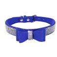 thumbnail image 1 of pitrice Bling Crystal Cat Collar Metal Adjustable Puppy Bow Tie Rhinestone Soft Collars Pet Supplies for Small Medium Dogs, 1 of 3