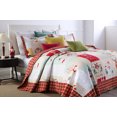 thumbnail image 4 of MarCielo Christmas Quilt Set Bedspread Set B023(King), 4 of 7