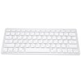 thumbnail image 1 of Ultra Thin Portable White Cordless Keyboard With Easy Operation And Small, Lightweight For , For IOS, For, 1 of 8