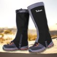 thumbnail image 1 of eccomum Guêtres de Jambe Imperméables Ajustables - Guêtres à Déchirure pour Bottes de Neige pour la Raquette, la Randonnée et le Ski en Plein Air, 1 of 7