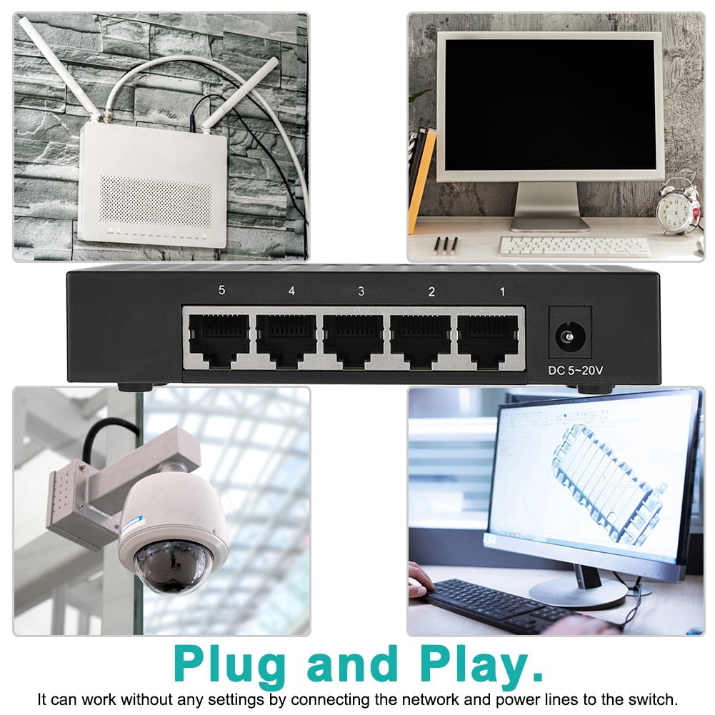 LAN Ethernet Adapter, Intelligent Connection  Switch,  Performance Projectors Computer TV  For Laptops