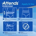 thumbnail image 5 of Attends Advanced Underwear - Medium - Case of 80pc, 5 of 5