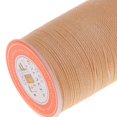 thumbnail image 4 of simhoa Beige 0.65mm Cord ed Thread DIY Jewelry Spool Leather Craft Sewing 93 Yds, 4 of 7