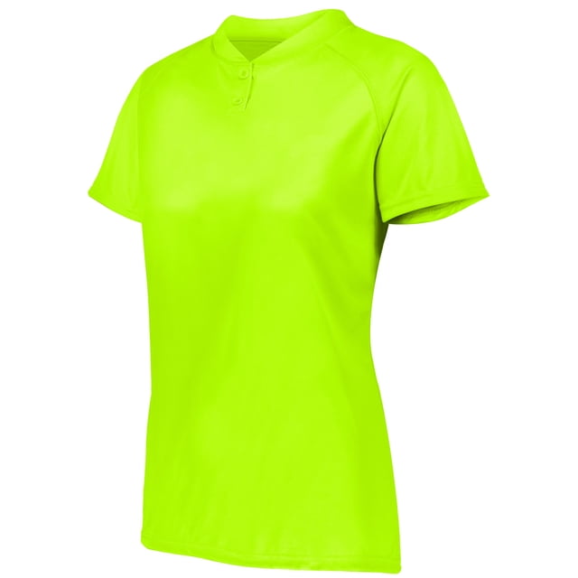 Augusta sportswear Women's Attain Wicking Two Button Softball Jersey