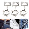 thumbnail image 3 of Herwey Square Rivet, 400 Sets 4MM-7MM DIY Leathercraft Spike Rivets Square Spike Studs Bags Shoes Belt Accessories, Square Spike Rivets, 3 of 7
