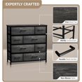 thumbnail image 5 of Commode avec 8 Tiroirs Meuble de Rangement & Tour de Coffre pour Chambre, 5 of 5