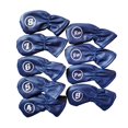 thumbnail image 2 of jinwen Waterproof Golf Club Iron Head Cover Protective Headcover Universal Fit Blue, 2 of 5