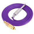 thumbnail image 3 of kurtrusly Silicone Hook Line for Straight RCA Interface Insert Tattoo Machine Conversion kit (Purple), 3 of 7
