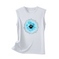 thumbnail image 5 of EQWLJWE Débardeur Décontracté Sans Manches Femme Tops Summer Mode Tops for Women Summer Women à Col Rond Tops, 5 of 5