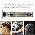thumbnail image 2 of Yeacher Battery Display Hair Cutter Professional USB Hair Trimmer Men Rechargeable Electric Powerful Haircut Machine, 2 of 8