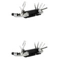 thumbnail image 4 of Baohd Ensemble de Réparation de Vélo Portable Multifonction Mécanicien de Cyclisme Trousse d'Outils de Réparation avec Tournevis Chaîne Rivet Extracteur Clé de Douille Noir 2 Pcs, 4 of 6