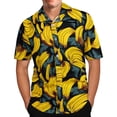 thumbnail image 1 of Mens Hawaiian Print Lapel Short Sleeve Shirt, 1 of 9