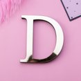 thumbnail image 1 of Letter Mirror Sticker Home Living Room Wall Decorative Mirror 1; 2; 3; Decal Acrylic EVA Decoration, 1 of 8