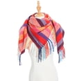 thumbnail image 4 of Penkiiy Foulard pour Femmes Mode Hiver Femmes Foulard Colorée Foulard Décontractée à Franges Châle F Foulard, 4 of 5