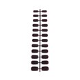 thumbnail image 4 of 1 Set Glue on Nails Medium Strips Matte Simple Length Files Stick Full Cover Wraps Art Decals Artificial Beauty Tool Manicure Kit Decorations 12, 4 of 6