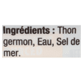 thumbnail image 3 of Clover LEAF® Thon blanc entier Germon dans l’eau 3x170g (3 boîtes). 100% poisson sauvage. Thon en conserve. Sans gluten., 3 of 5