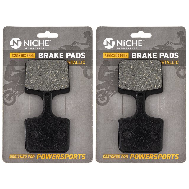 Niche Brake Pad Set for Polaris Indy 600 RMK Switchback Rear Semi-Metallic 2Pack 519-KPA2620D