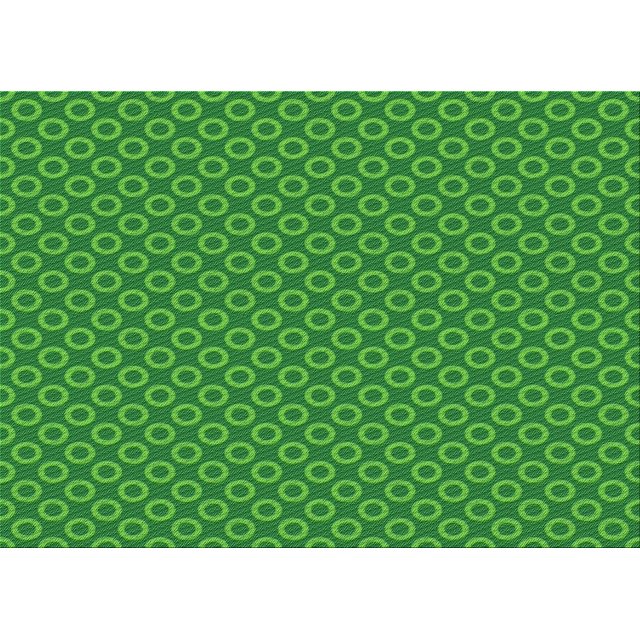 Ahgly Tapis Rectangulaire Lavable en Machine Vert Transitionnel, 2 Pieds x 4 Pieds