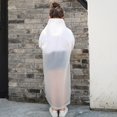 thumbnail image 4 of MIASHUI Poncho de Pluie pour Enfants Réutilisable Imperméable pour Tout-Petits Veste de Pluie, Transparent, Taille Unique, 4 of 4