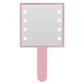 thumbnail image 1 of Langgg Makeup Mirror with LED Light Compact Cosmetic Mirror Small for Salon Home Pink, 1 of 9