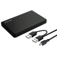 thumbnail image 2 of Miulika Portable External Enclosures, USB 2.0 480MB/ for PC for , Black, 2 of 9
