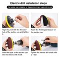 thumbnail image 3 of Bgsha Polishing Tool Buffing Plate Backing Pad Holder Disc M14 Drill Thread Kit 3-7in, 3 of 9