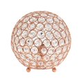 thumbnail image 1 of Elegant Designs Elipse 10 Inch Crystal Ball Sequin Table Lamp, 1 of 8