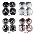 thumbnail image 2 of Centres de Roues Compatibles Mercedes-Benz 56 mm 4 Pcs, 2 of 8