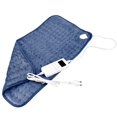 thumbnail image 2 of Oliegs Heated Blanket 30x16In Heating Pad For Quick Heating Auto Off 6 Heating 4 Timer Settings For The Washable Heating Pillow For Knees Legs Neck And Back Chocolate, 2 of 5