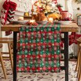 thumbnail image 1 of Plaid Christmas Table Runner, Winter Holiday Snowflake Table Runners, Xmas Decorations Indoor Outdoor Farmhouse Home Kitchen Dining Party Decor, 1 of 4