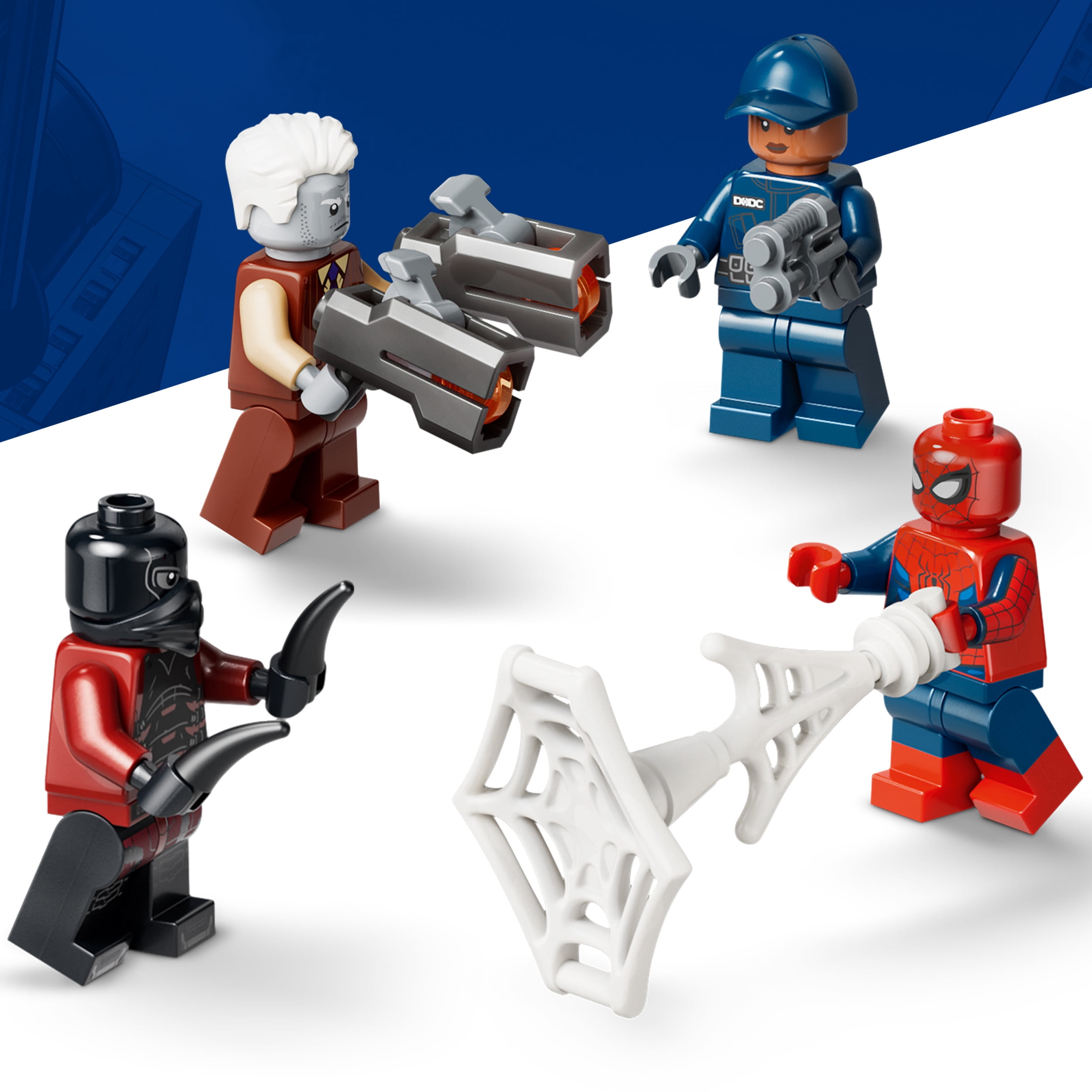 LEGO Marvel La poursuite du fourgon pénitentiaire de Spider-Man 76349