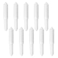 thumbnail image 1 of Miangastore BESTOMZ 10PCS Toilet Paper Roller Fit-All Style Plastic Spring Loaded White Toilet Paper Roller Bathroom Paper Holder Replacement, 1 of 8