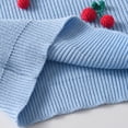 thumbnail image 3 of Kids Long Sleeve Shirt Basic Round Neck Brushed for Girls,Long Shirt Dress, 3 of 7