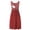 Rouge, variante sur Robe Débardeur Sans Manches à Rayures Imprimées pour Femmes Enceintes Allaitement Été Vêtements de Nuit de Maternité