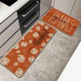 thumbnail image 4 of Rbaofujie 2 Pcs Kitchen Rugs and Mats for Floor Non-Slip Backing Mat Kitchen Decor Kitchen Rug Decor 16x24in+16x48in Party Decorations, 4 of 6