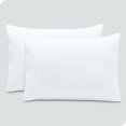 thumbnail image 1 of Bare Home Pillowcase Set - Envelope Closure - Premium 1800 Collection - Double Brushed - Ultra Soft - Queen Size, White, 2 Count, 1 of 6